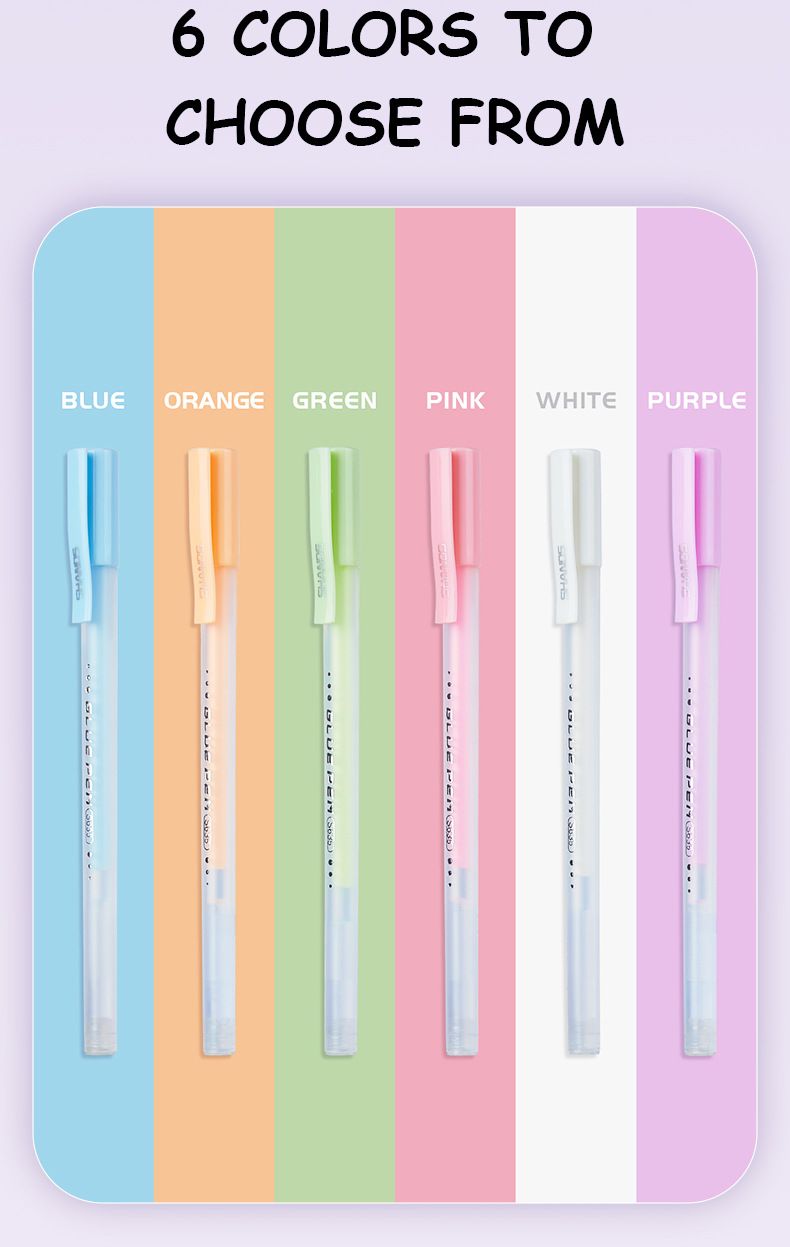 6-Pack Glue Pen Set For Scrapbooking & DIY - Quick-Drying, Non-Toxic, Washable, Multi-Color Dot Glue Pens For Kids, Students & Crafters_voghion.com