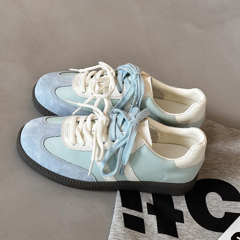 Lässige Plus Size Damen 2025 Frühling und Sommer Neue amerikanische Studenten-Sneaker_voghion.com