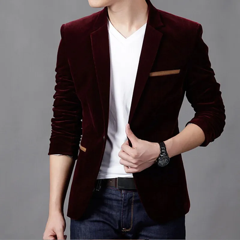 Sacou bărbătesc la modă, stil britanic, casual, slim fit, costum, sacou masculin, sacouri, haine pentru bărbați, terno masculin, plus mărime 4XL_voghion.com
