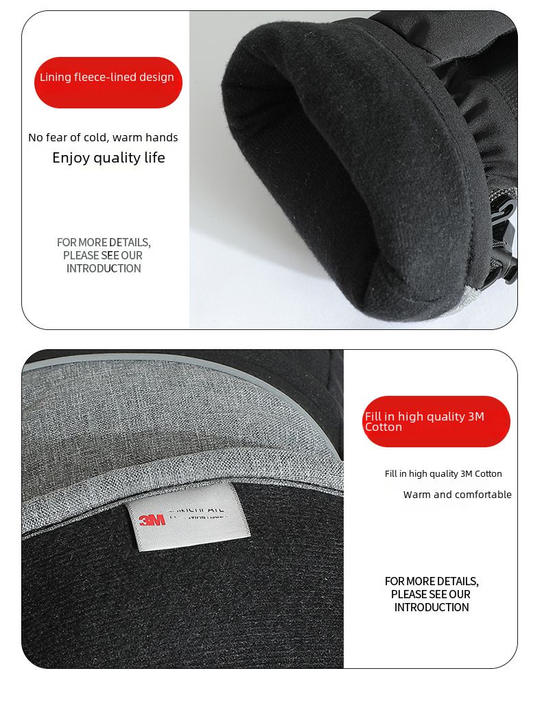 Guanti da ciclismo, nuovi guanti riscaldanti per sci, equitazione, esterni, spessi, riscaldanti elettrici, per coppia, da uomo e da donna, caldi, con protezione per le mani, moda_voghion.com