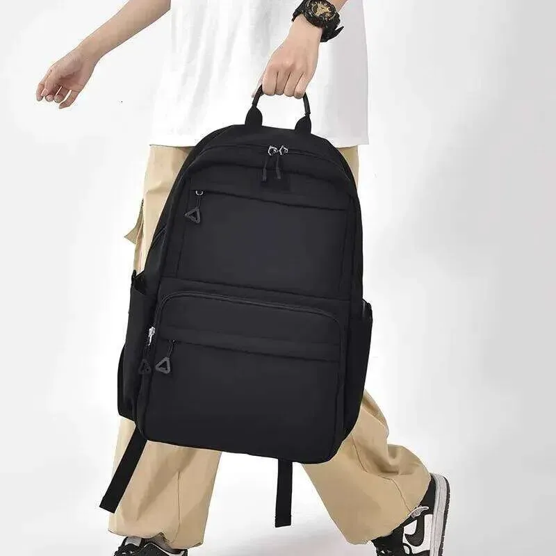 Designer Bags A New 14-Inch Casual Simple Student Large Capacity Children's Schoolbag School Travel Unisex Laptop_voghion.com