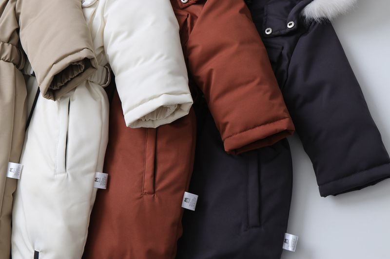 Traje de nieve infantil con forro polar – Pelele de invierno ultracálido con capucha (90-120 cm) – Mono de esquí unisex con cremallera completa para niños pequeños_voghion.com