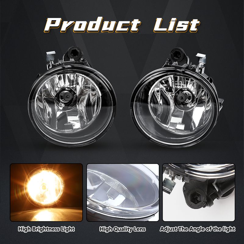 63177238787 63177238788 Fendinebbia per X1 X3 F25 X4 F26 X5 F15 X6 F16 2010-2020 Paraurti Lampada alogena a LED_voghion.com