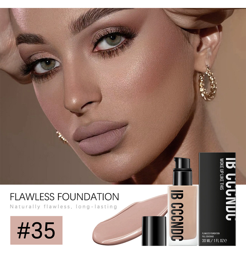 carina Ibcccndc fejlfri fugtgivende foundation creme letvægts vandtæt concealer væske_voghion.com