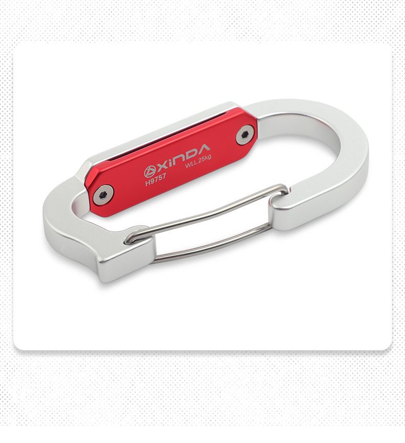 Metal Climbing Safety Belt Quickdraw Tool Rack High-altitude Work Rescue Mounting Equipment_voghion.com