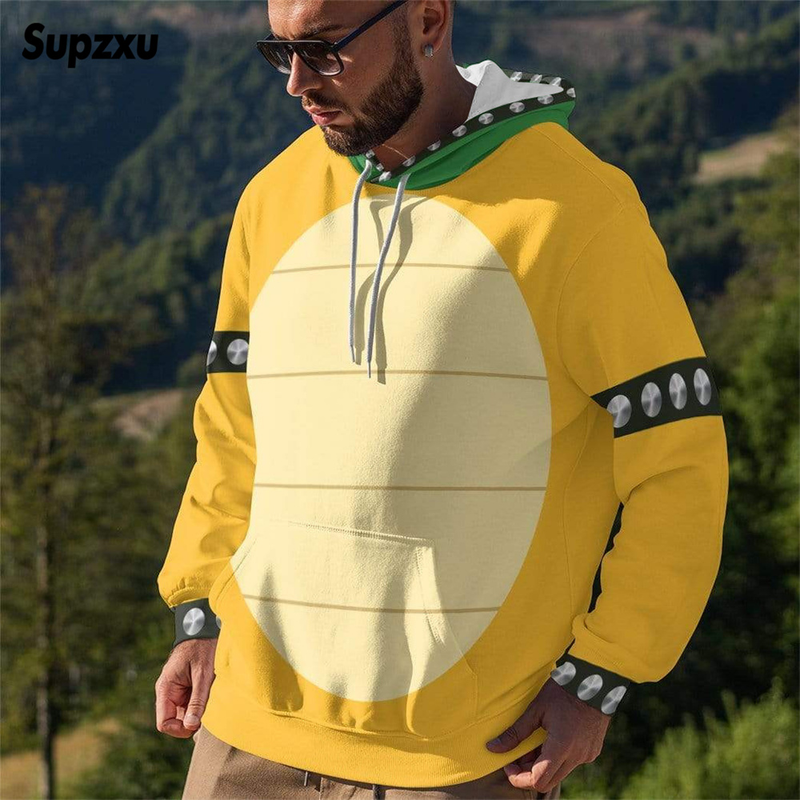 Bowser 3D-gedruckte Hoodies für Männer und Frauen, Haruku Streetwear Fashion Sweatshirts Jacke Cosplay Kostüme_voghion.com