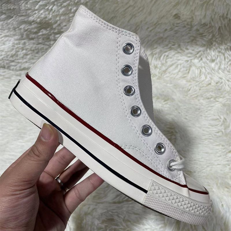New 1970S Classic High Top Canvas Vulcanized Shoes, Couple Casual Shoes_voghion.com