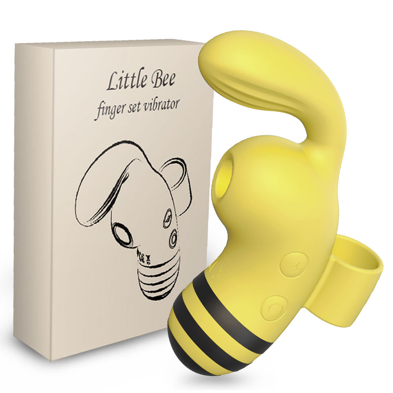 Vibromasseur abeille stimulateur clitoridien point G succion femelle adulte jouets sexuels mamelon rechargeable suce mastur femelle_voghion.com