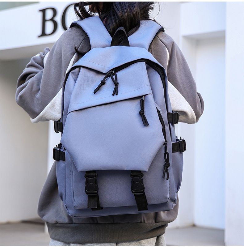 Ελαφριά σακίδια πλάτης για άνδρες και γυναίκες, τσάντες ταξιδιού για μαθητές δημοτικού, τυπωμένες εικόνες και γραμματοσειρές_voghion.com