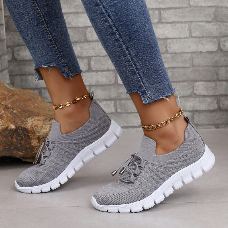 Frühling Herbst Neue Vielseitige Sport Casual Modische Und Bequeme Einzelne Damen Große Schuhe_voghion.com