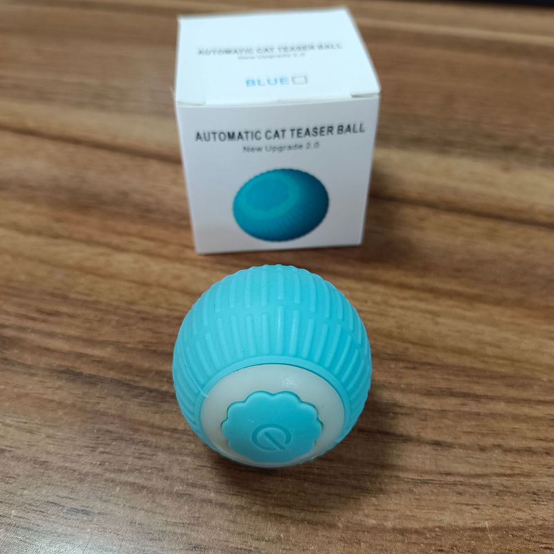 Varinha de auto-entretenimento de brinquedo, rolante inteligente, automático, provocador, celebridade da internet, suprimentos elétricos para gatos, bola pequena_voghion.com