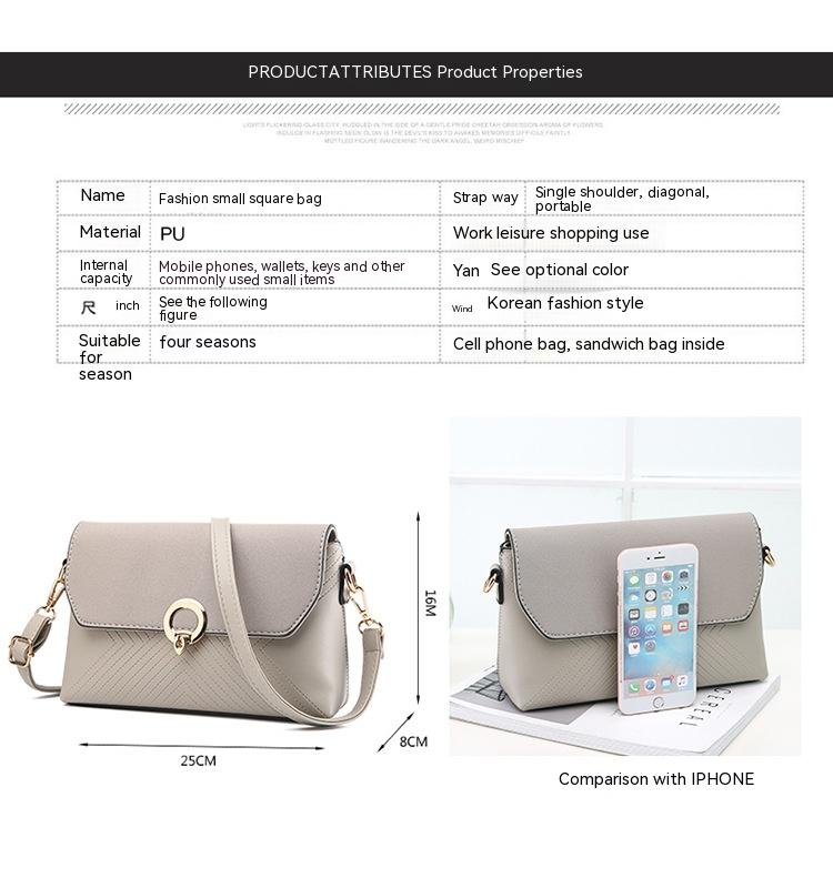 2023 Nuova moda di vendita calda Semplice borsa a tracolla con tracolla a tracolla piccola e borsa da mamma portatile antifurto_voghion.com