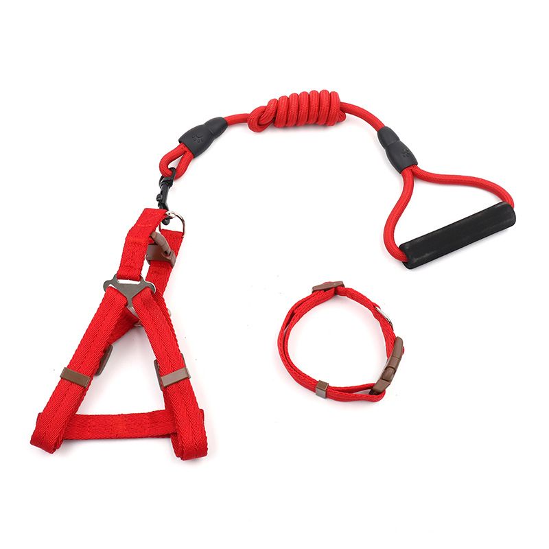 New Vest-Style Pet Harness Breathable Small And Medium-Sized Dogs Anti-Escape Dog Leash_voghion.com