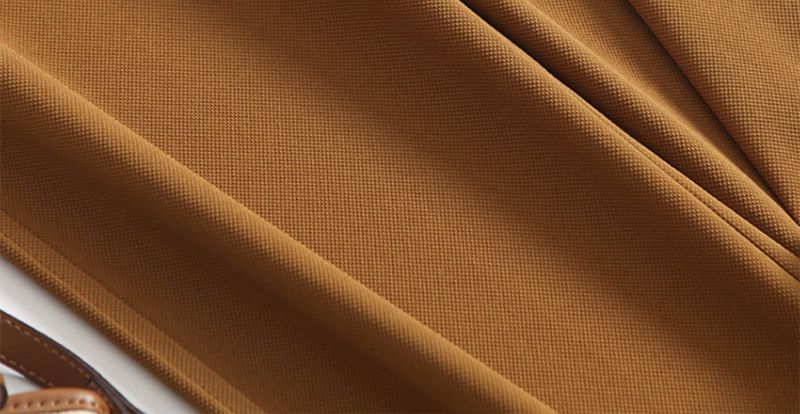 Women's Clothing Plaid Temperament Commuting Beltless High Waist Drawstring Loose Yellow Trousers Wide Leg Pants_voghion.com