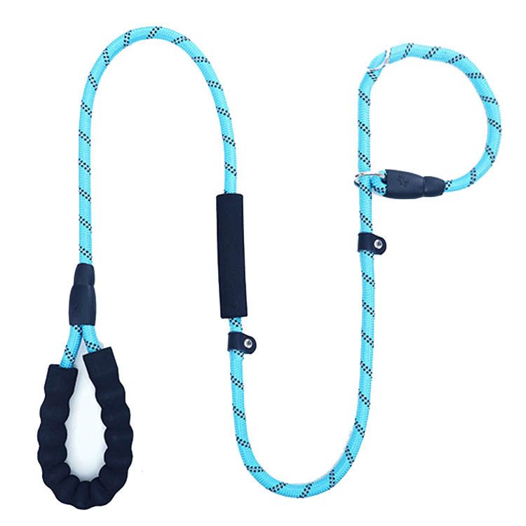 Dual Handle Integrated Pet Reflective For Medium And Large Dogs, Explosion-Proof Traction Belt, Training P Chain, Dog_voghion.com