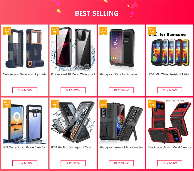 Do Samsung Redpepper Galaxy S Ultra Wodoodporna obudowa IP Podwodne m Nurkowanie Pływanie Surfowanie Shockpro_voghion.com