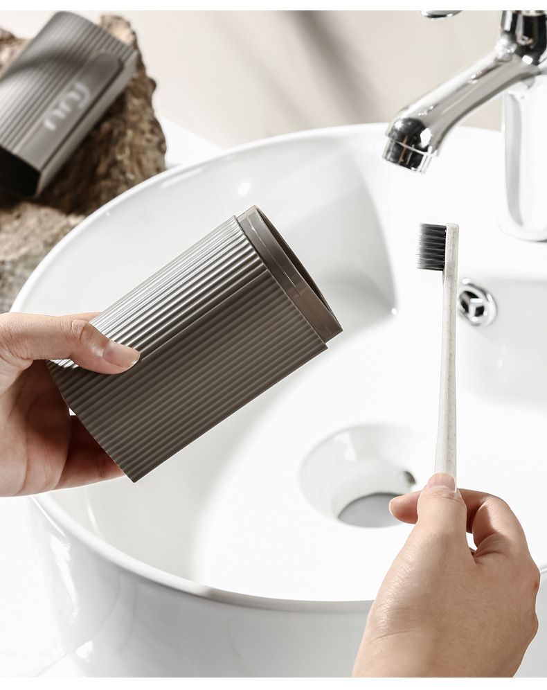 Estuche para cepillo de dientes eléctrico, protector portátil, a prueba de polvo, de doble uso, para guardar el cabezal._voghion.com