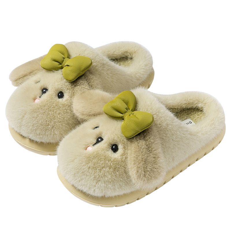 Peluche per donna, nuovo stile autunno e inverno 2025, abbigliamento da esterno, suola spessa, antiscivolo, calore interno, cotone per coppie_voghion.com