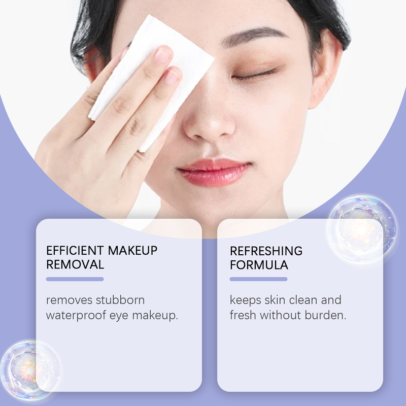 EELHOE Eye And Lip Makeup Remover Gently Cleanses Skin, Refreshing Facial And Lip Three In One Cleansing Makeup Remover Water_voghion.com