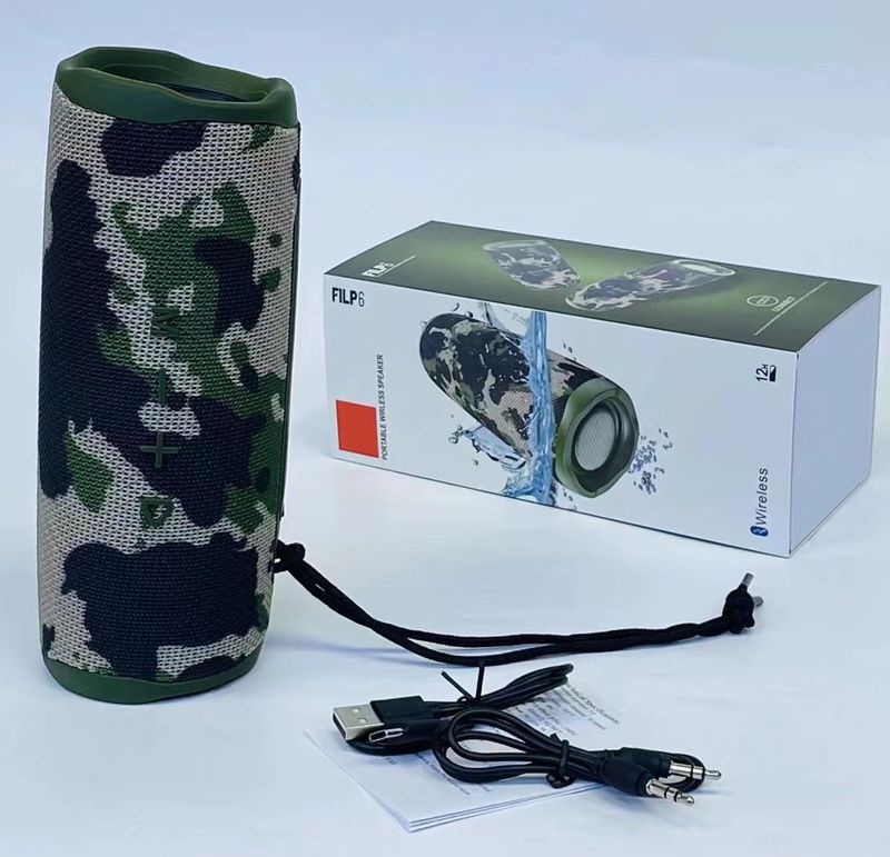Flip6 Bluetooth musique kaléidoscope, mini haut-parleur portable extérieur sans fil, basse_voghion.com