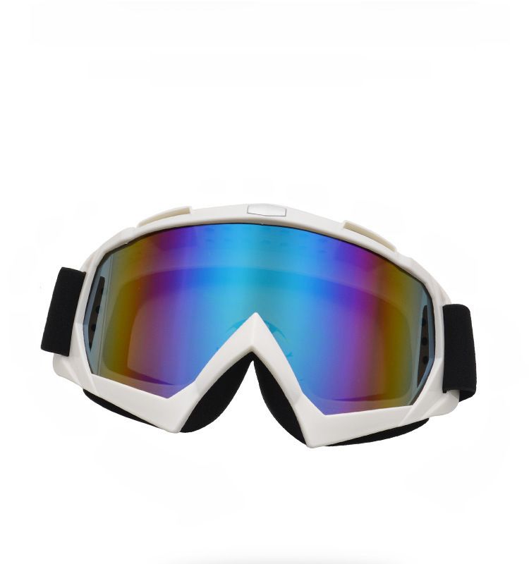 Cycling Eyewear Motorcycle Goggles Outdoor Motorcycle Goggles Cross-country Goggles Helmet Glasses Single-layer Ski Goggles Riding Glasses_voghion.com