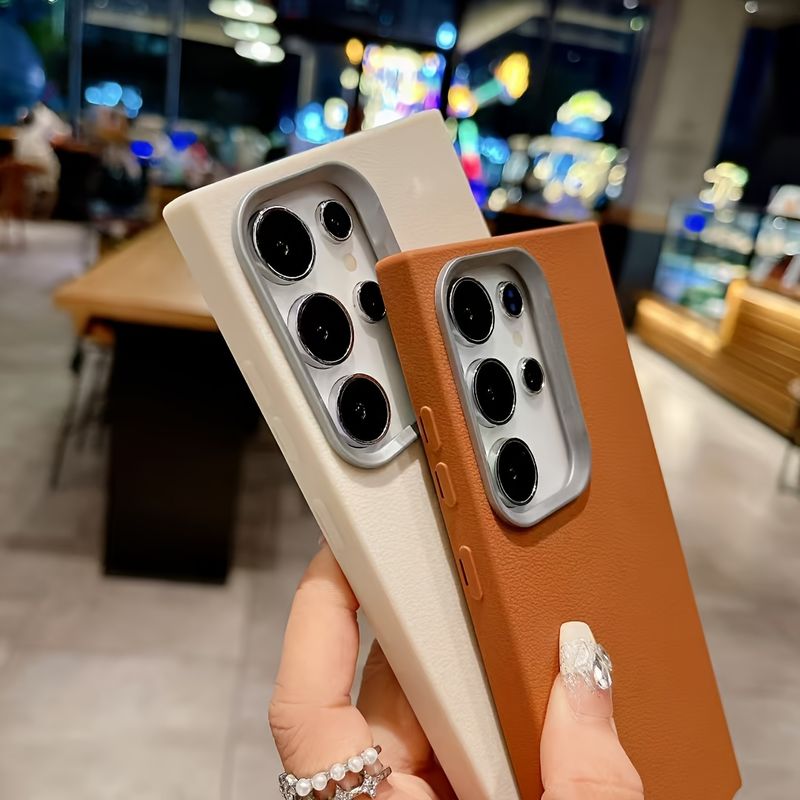 Für X7 Xiaomi Poco X6 5G X5 X3 NFC Pro C65 C55 M6 Plus Fall Matte Leder Textur Telefon Abdeckung_voghion.com