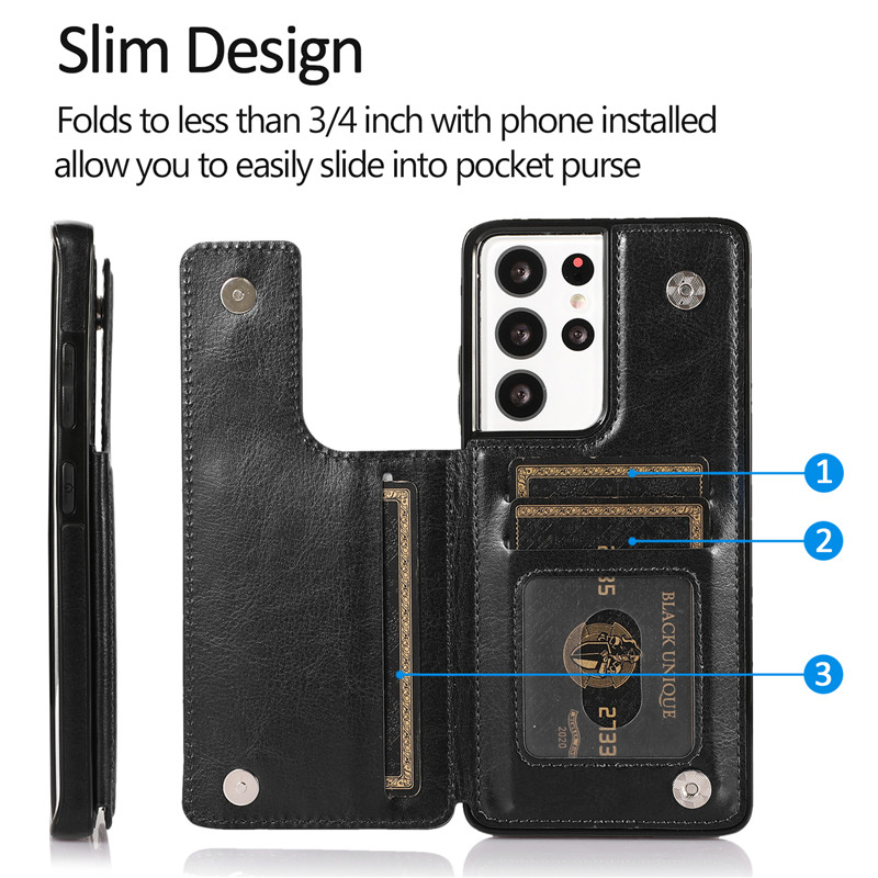 Carteira Carteira Case de Telefone Fir Samsung Galaxy A52 A72 A12 A90 A51 A71 A50 A70 A32 A42 A40_voghion.com