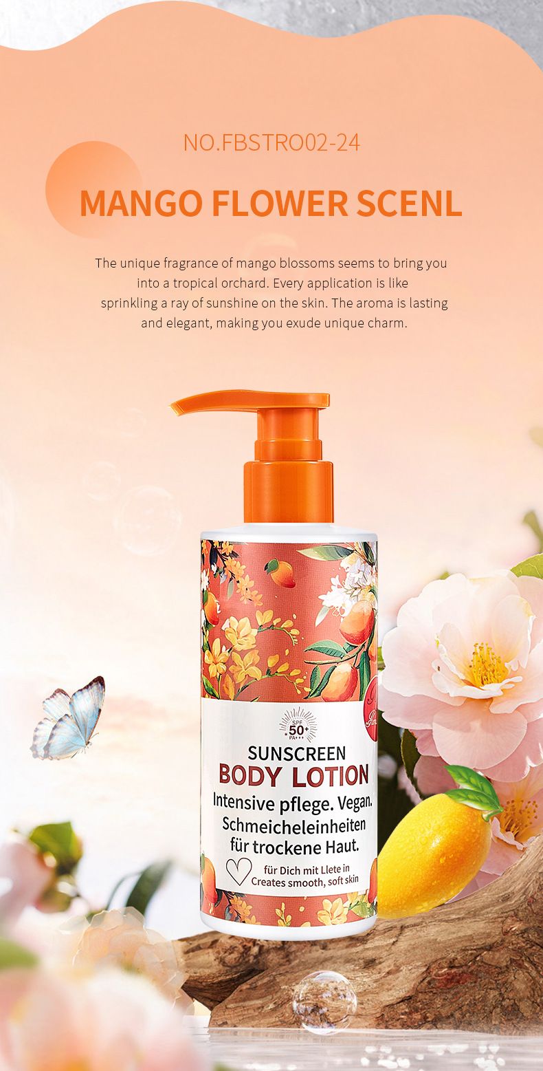 Lotion corporelle exclusive FORMBO deux en un, hydratante et parfum durable, soin complet du corps_voghion.com