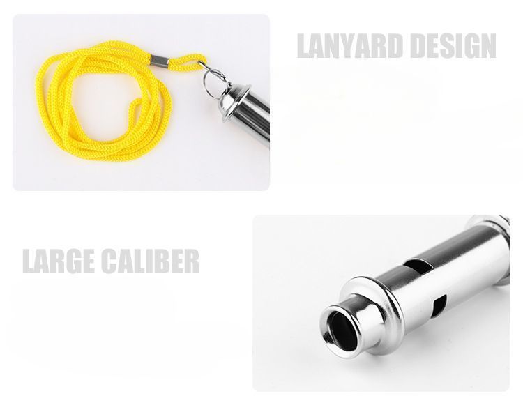 Silbato de metal de alta frecuencia para entrenamiento, salvavidas, policía, exteriores, aves, mascotas, árbitros, libre de armas nucleares, profesional, de tono alto._voghion.com