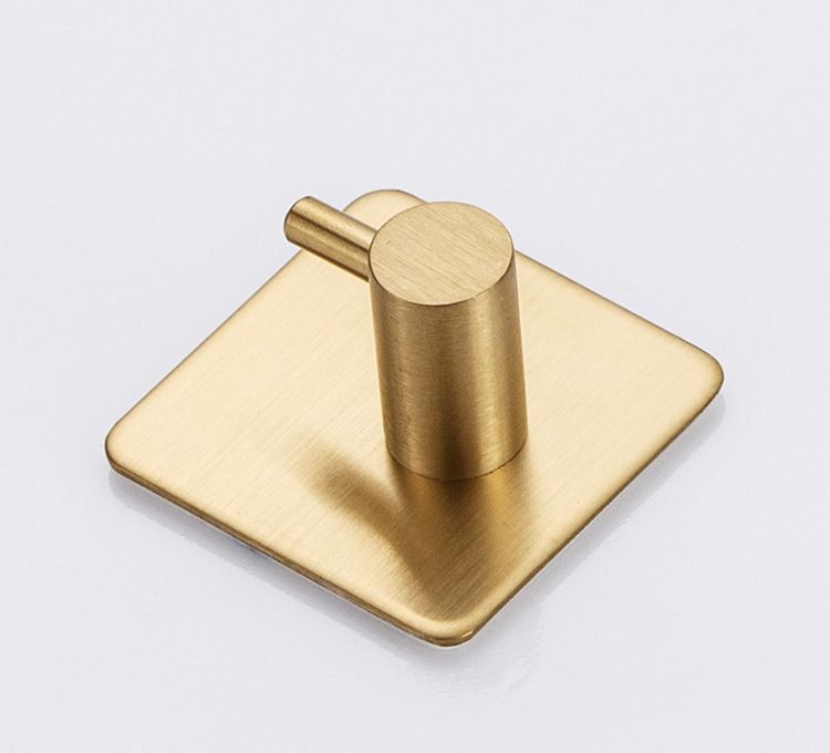 Gold Hook Strong Adhesive Wall Hanging No Punch Kitchen No Nail Adhesive Hook Strong Traceless Paste Bathroom Toilet_voghion.com