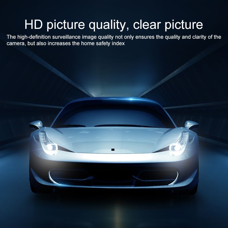 Q8 1080P HD Wireless IP Camera, Support Motion Detection & Infrared Night Vision & TF Card, UK Plug_voghion.com