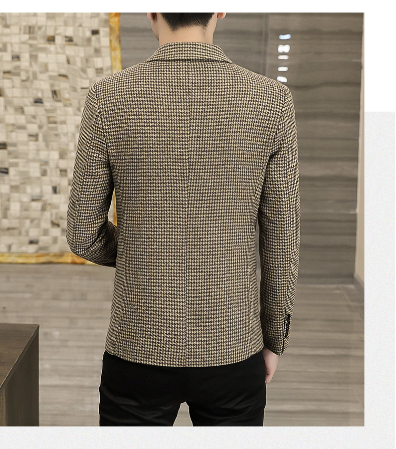2024 nuovi abiti da uomo in stock piccoli abiti stile coreano moda plaid giacca casual da uomo all'ingrosso_voghion.com