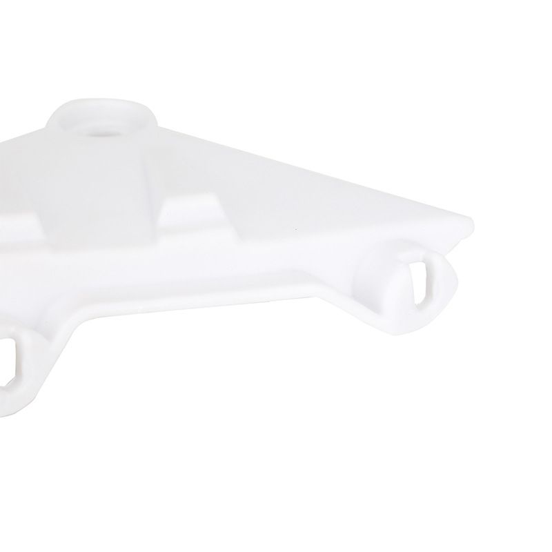 Protezione inferiore per telaio moto - Plastica ABS resistente, design nero elegante, facile installazione per uno stile personalizzato della moto (14,5x7,5x2 cm)_voghion.com