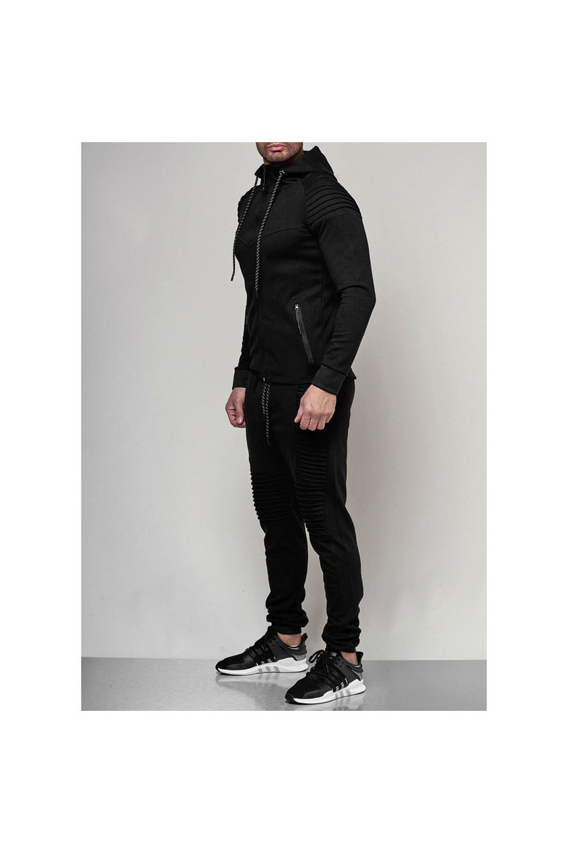 Îmbrăcăminte bărbătească Nou pentru bărbați Sporturi în aer liber Agrement Pulover Culoare Solidă Cardigan Top Set_voghion.com