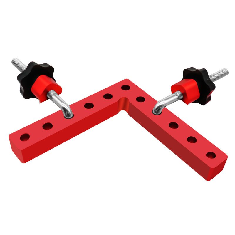 120/140mm Kątowy zacisk mocujący 90 stopni w kształcie litery L Pomocniczy panel mocujący Narzędzie zaciskowe do obróbki drewna_voghion.com