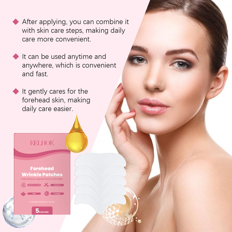EELHOE Forehead Care Sticker, Gently Nourishing And Moisturizing, Caring For Soft And Delicate Skin, Daily Forehead Care Sticker_voghion.com