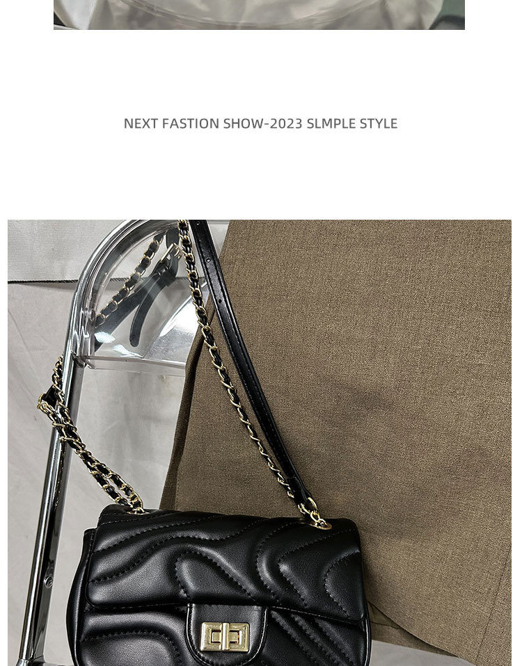Piccola borsa profumata con catena senso di fascia alta dal design di nicchia, piccola borsa squisita da donna, borsa a tracolla all-match di nuova moda 2023_voghion.com