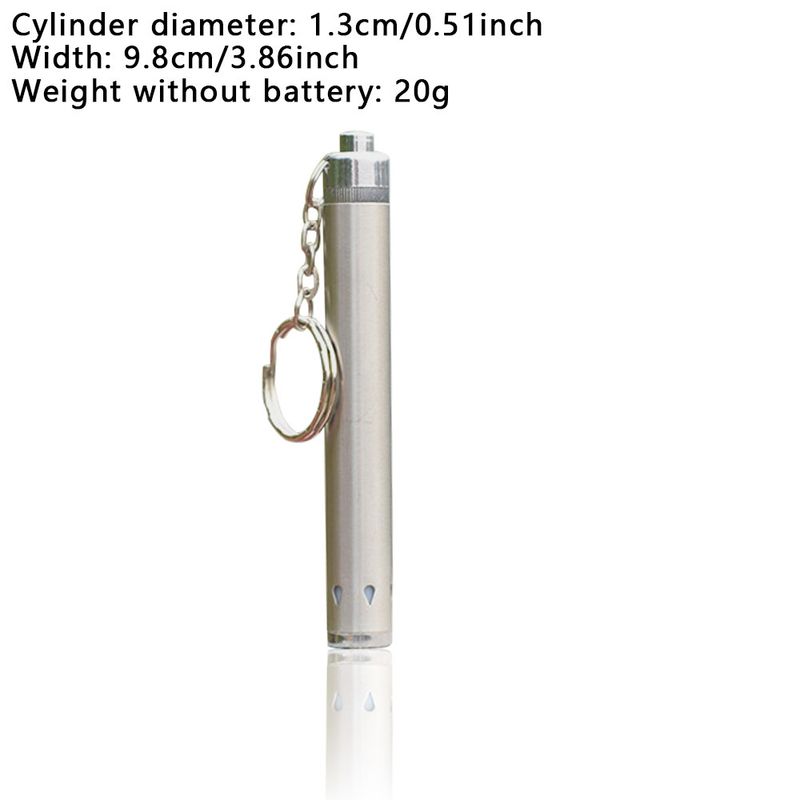 Mini penfërmeg Edelstahl LED Highlight Rees Camping Outdoor Haushalt Portable Taschenlamp_voghion.com