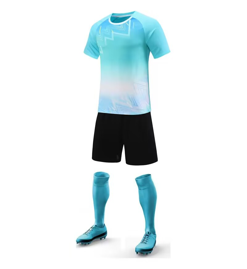 Men's Clothing game uniforms student children short-sleeved jerseys cross-border football uniforms suits men's and women's training uniforms_voghion.com
