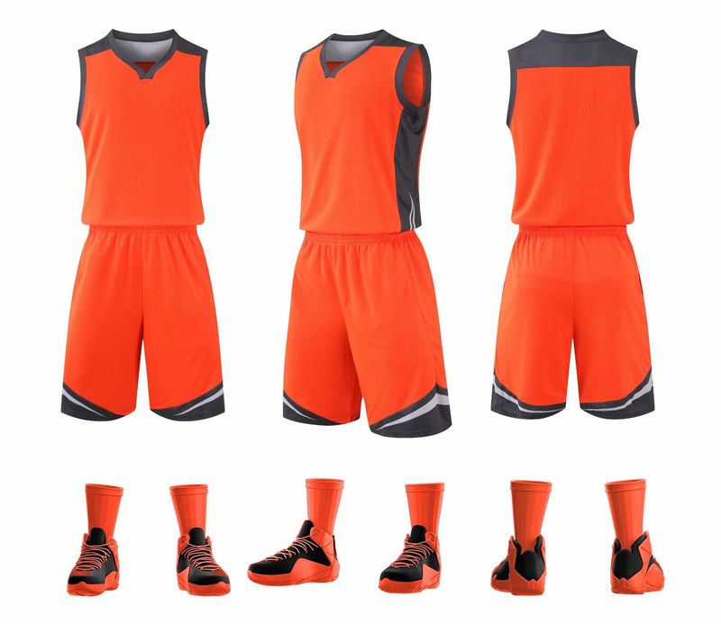 Summer basketball suit, men's game student sports training uniform, tank top, jersey, printed size team_voghion.com