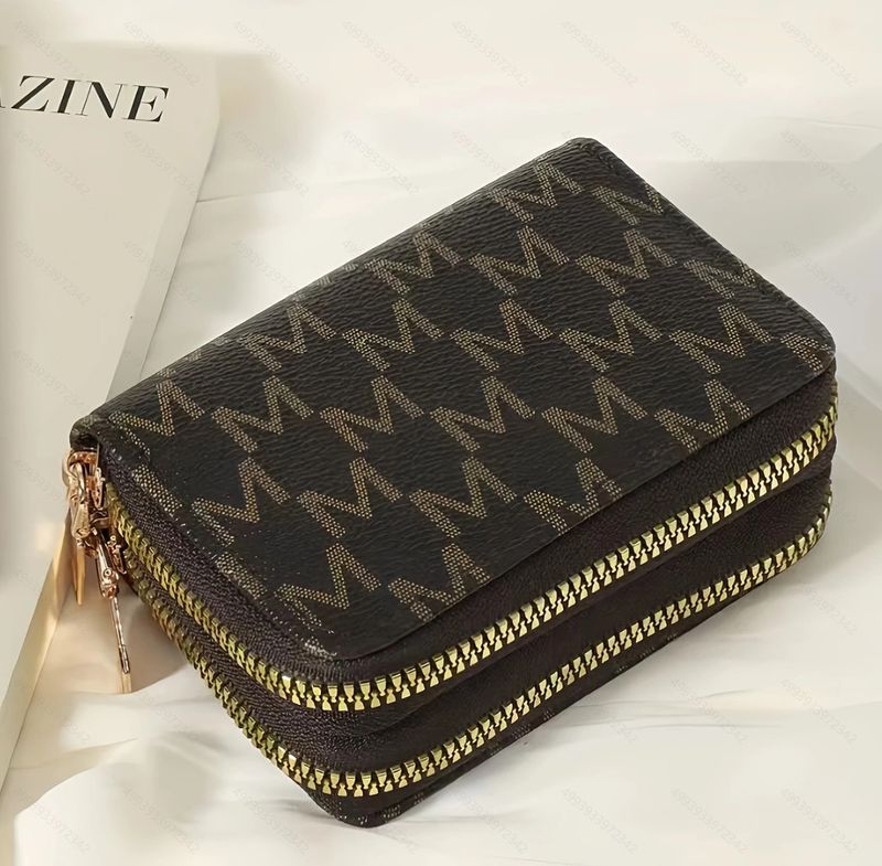 Torby damskie Nowy damski portfel Duża pojemność na karty Portmonetka na monety_voghion.com