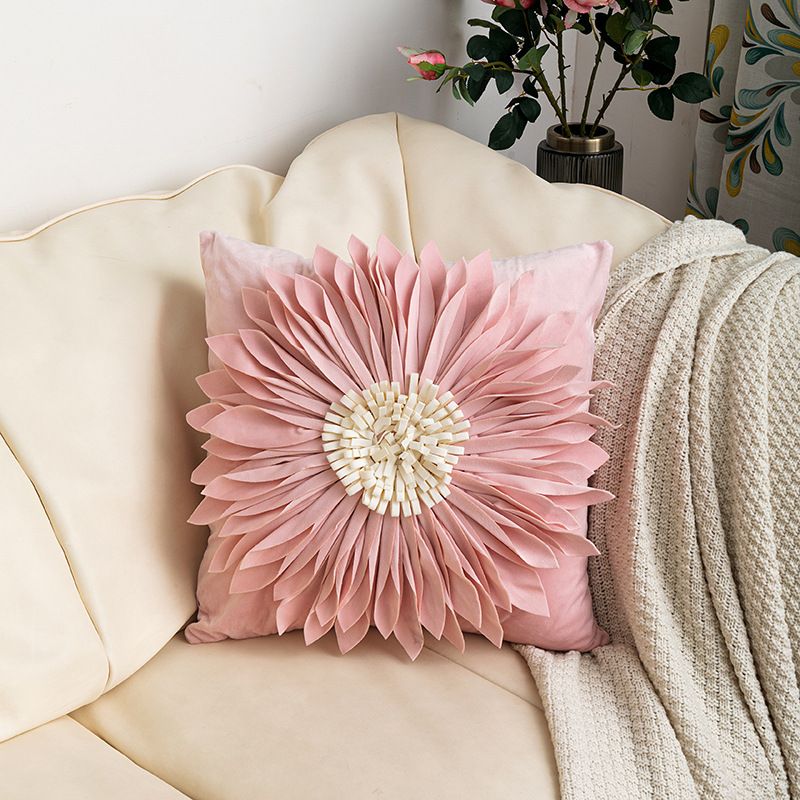 Nuovo bellissimo cuscino per divano con toppa a forma di fiore grande tridimensionale ricamato modello di decorazione per la casa federa per cuscino da camera_voghion.com