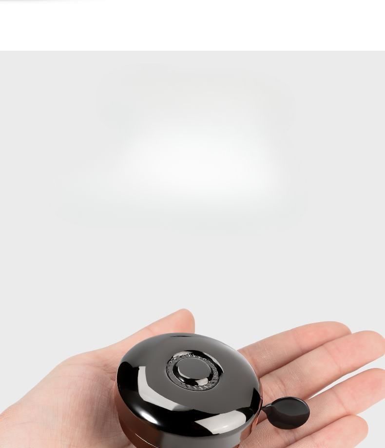 Bicycle Horn Black Iron Bell Durable Mountain Folding Bike Accessories Equipment Loud Sound_voghion.com