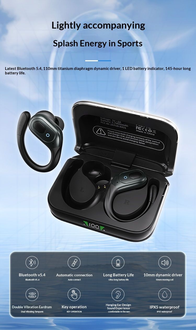 NeoGear Premium Trendy New Smart Noise-Canceling Over-Ear Wireless Ultra-Clear Cinema-Level Bluetooth Headphones_voghion.com