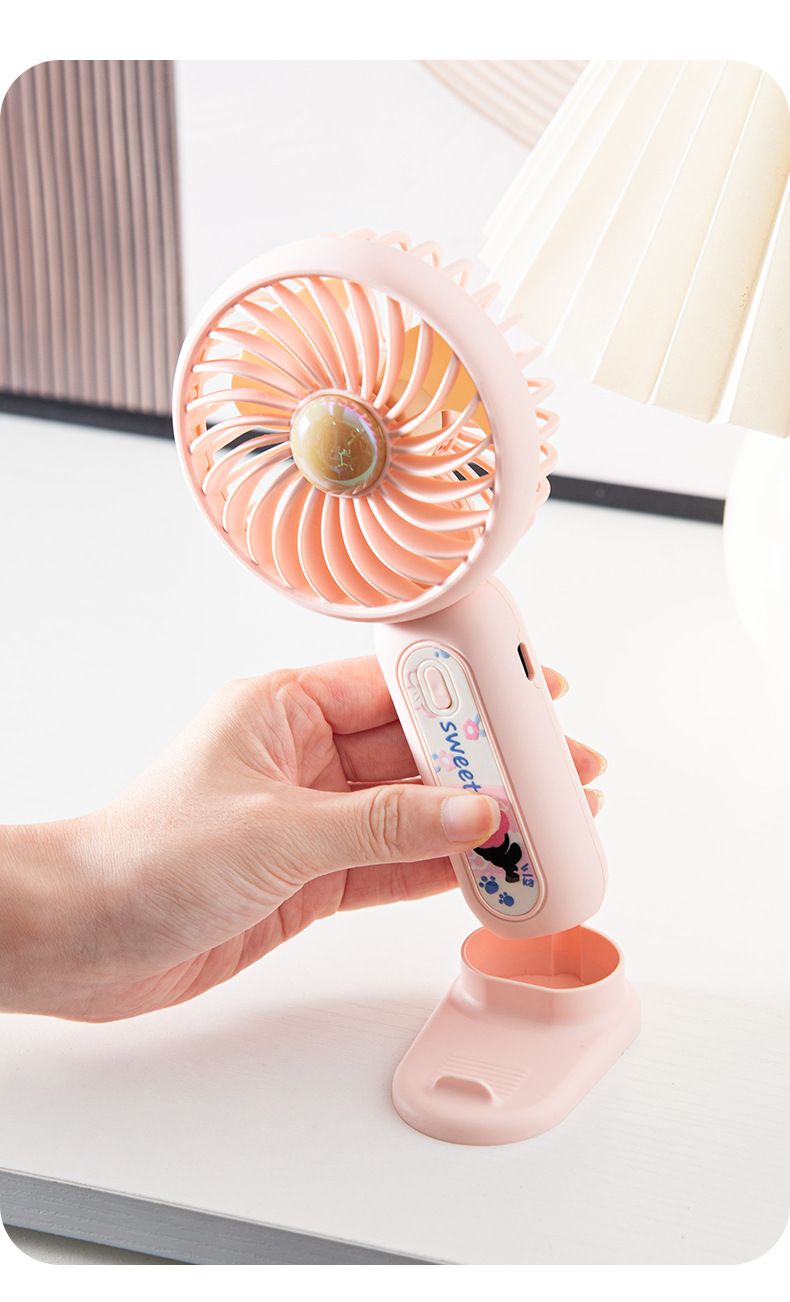 Handheld Fan Small Portable Rechargeable Electric Fan Usb Desktop Fan Mini Cross Border Summer Gift Small Fan_voghion.com