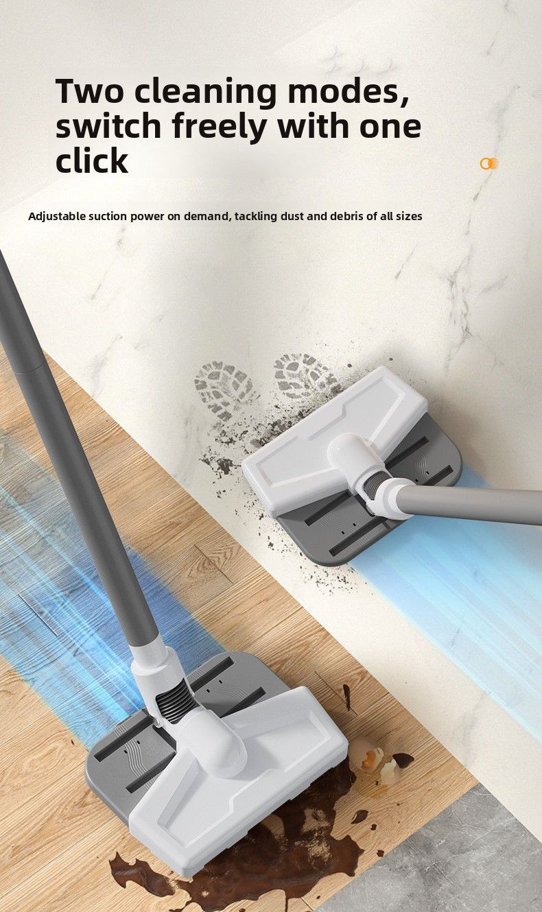 Aspirateur domestique tout-en-un sans fil intelligent anti-acariens grande aspiration lavage et remorquage aspirateur portable intégré_voghion.com