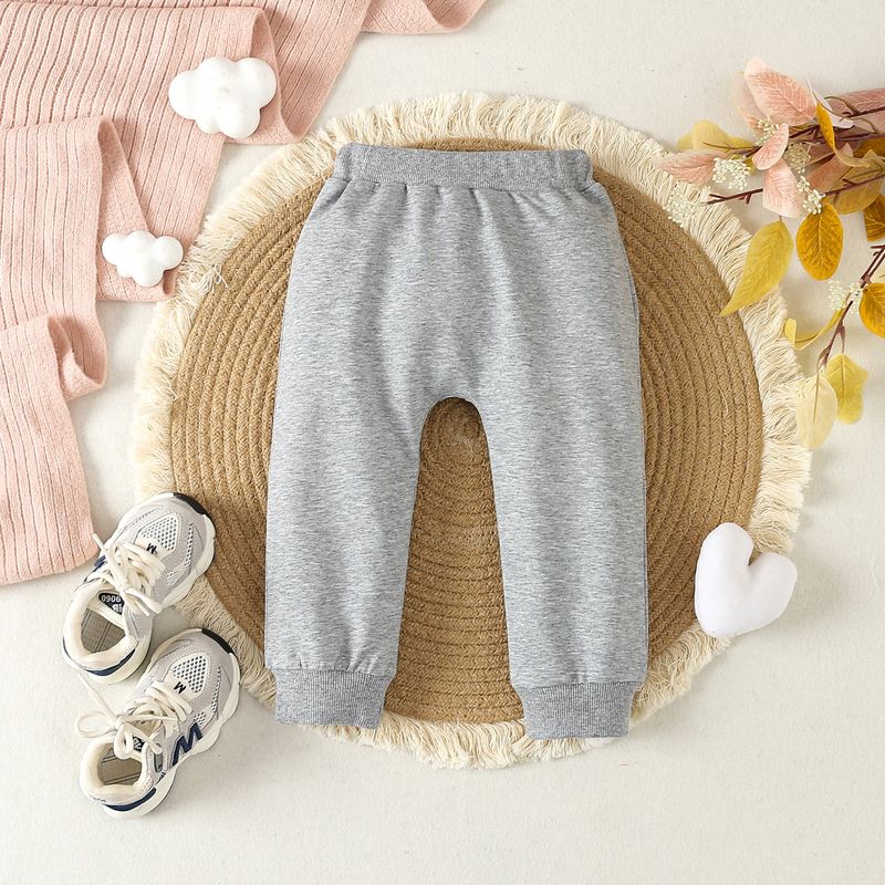 2024 Abbigliamento per bambini e neonati, stile sportivo casual, asciugamano, ricamo, felpa con cappuccio, pantaloni, set_voghion.com