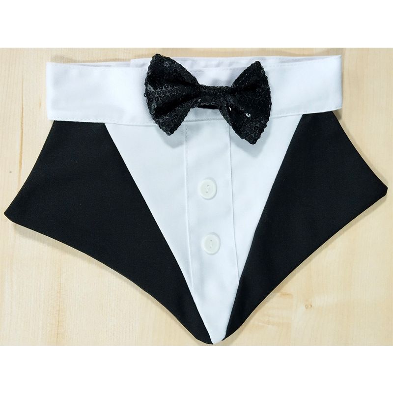 Vêtements pour chiots, smoking, robe de mariée, costume, Teddy, petit chien, vêtements pour animaux de compagnie_voghion.com