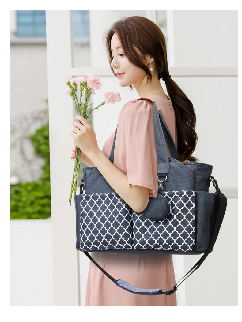 Borsa per la mamma di grande capacità per le donne, borse per pannolini per bambini, borse a tracolla per pannolini, borse per la spesa per la maternità da donna_voghion.com