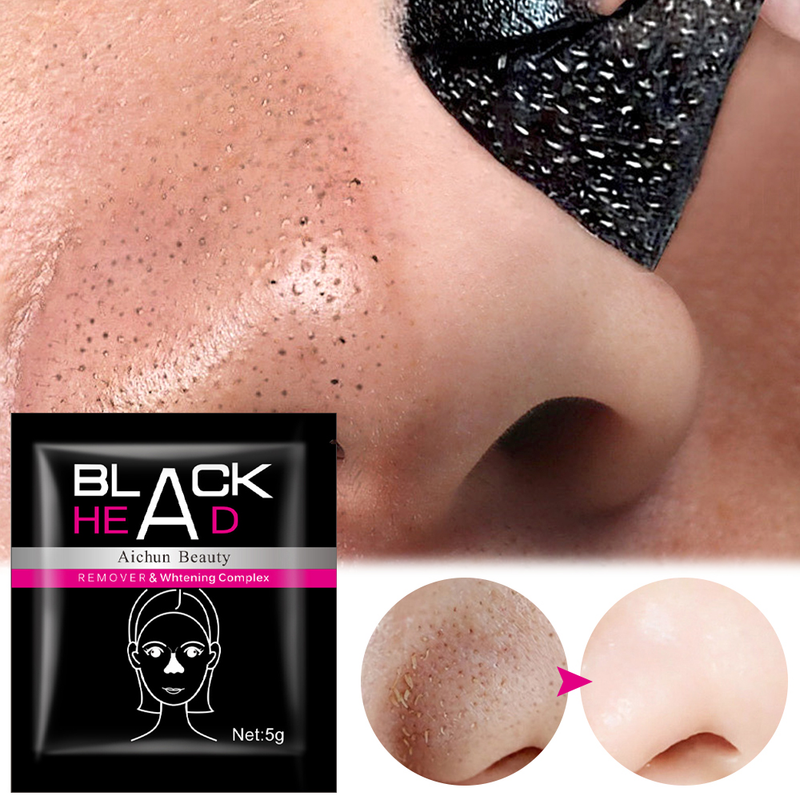 Mască facială pentru îndepărtarea punctelor negre, plasture pentru nas, curățare profundă a pielii, micșorare pori, tratament acnee, tratament facial pentru nas_voghion.com